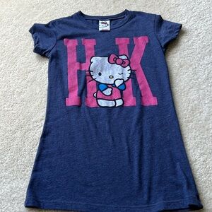 Hello Kitty Shirt Blue XS